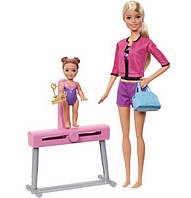 Лялька Барбі Тренер спортивної гімнастики — Barbie Gymnastics Coach Doll&Playset