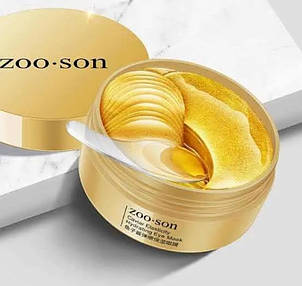 Гідрогелеві патчі ZOO:SON Caviar Elasticity з екстрактом ікри, золотом і гіалуронової кислотою, 60 шт, фото 2