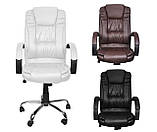 Компютерне крісло Офісне крісло ЕКОШКІРА 3цвета Офисное кресло Компьютерное кресло Malatec Польша Стул Стулья, фото 7