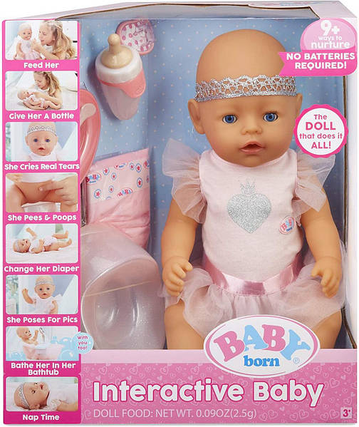 BABY born Interactive Baby Doll 1309759881