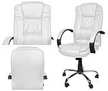 Компютерне крісло Офісне крісло ЕКОШКІРА 3цвета Офисное кресло Компьютерное кресло Malatec Польша Стул Стулья, фото 10