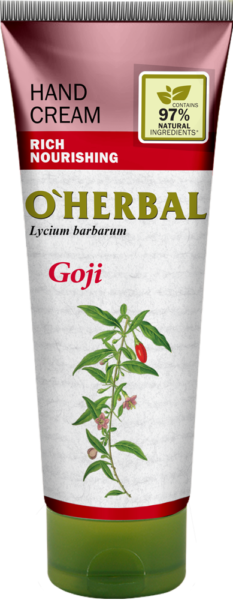 Легкий крем для рук зволожуючий Годжі 75 мл,O Herbal