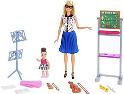 Лялька Барбівич музики — Barbie Music Teacher Doll&Playset