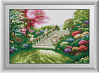 Алмазна мозаїка "Садова сходи" Dream Art в коробці 30791