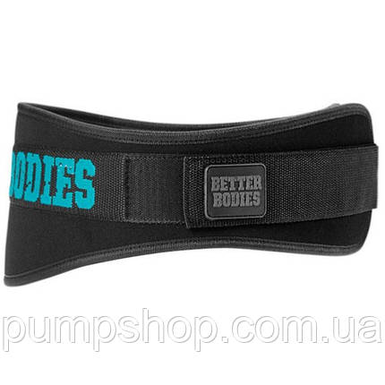 Пояс неопреновий атлетичний Better Bodies Womens Gym Belt чорний L, фото 2