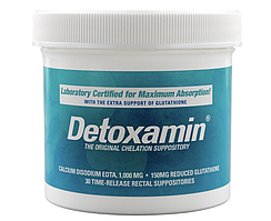 Detoxamin EDTA glutathione support 1000 MG / Детоксамин свічки ЕДТА з глутатионом 30 шт