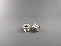 Футорка нержавіюча редукційна DN20x10 (3/4"x3/8"), н/ж сталь AISI304, Class 150, лита, різьба BSPP