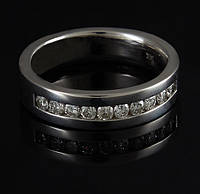 Золотое кольцо с бриллиантами С44Л1№8