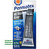 Високотемпературний сірий формувач прокладок Permatex Ultra Grey RTV Silicone Gasket Maker, фото 5