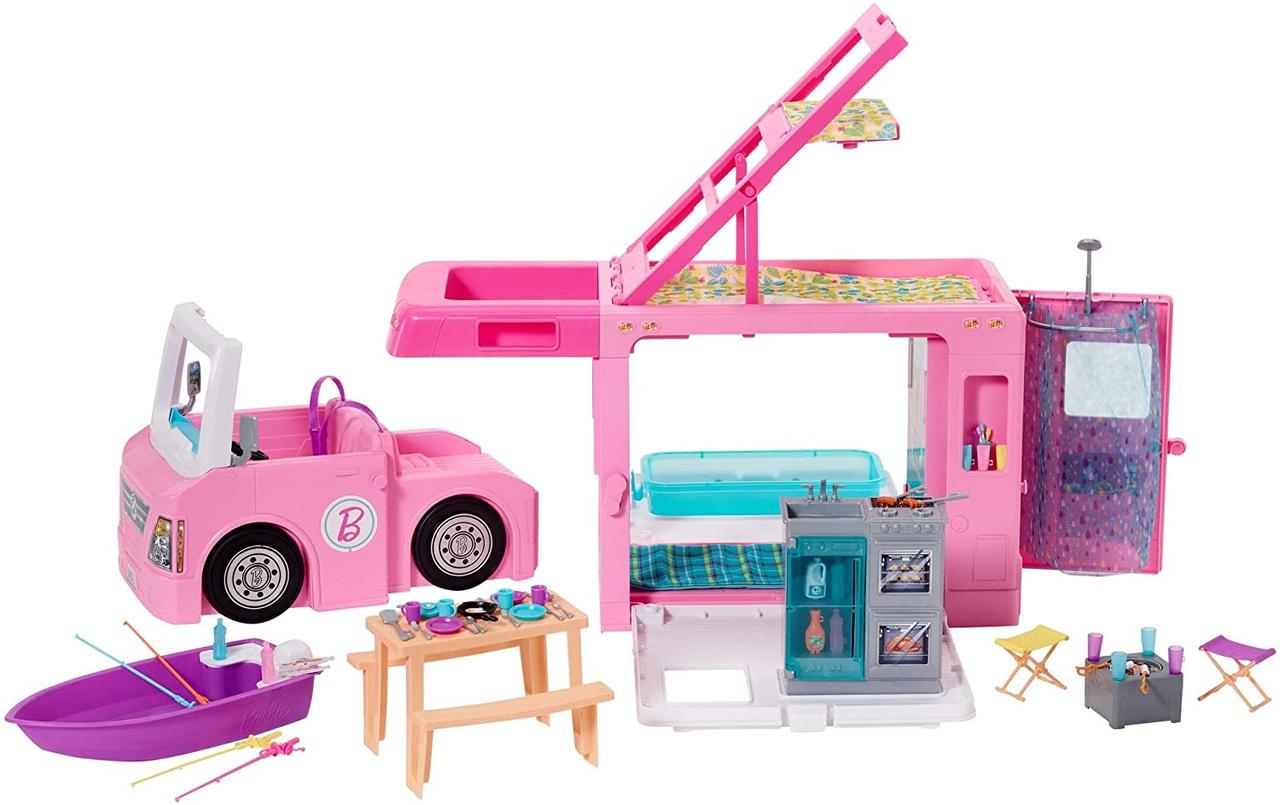 Барбі трейлер-дом мрії 3 в 1 Barbie 3-in-1 DreamCamper GHL93