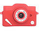 Дитячий цифровий фотоапарат Smart Kids TOY G16 DOG PUPPY Червоний 2 камери 40MP HD екран, фото 5