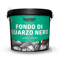 Кварцовый грунт Element Decor Decor Fondo di Quarzo Nero чёрная 5 л