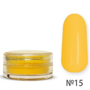 Акрилова пудра My Nail No15, жовтогаряча 2 г, фото 1