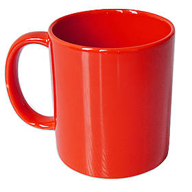 Чашка для сублімації FULL COLOR 330 мл (червона)