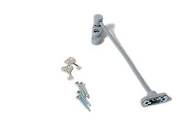 Блокіратор для вікна Penkid з тросом антрацит антидетка замок безпеки