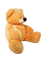Большая мягкая игрушка Алина Медведь Бублик 180 см медовый