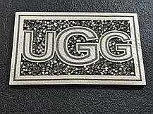 Нашивка UGG  ⁇  УГГ стрази 80х50 мм, фото 4