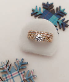 Кільця xuping (хьюпинг медичне золото)