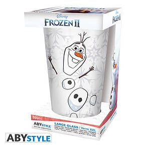 Бокал скляний DISNEY Frozen 2: Olaf (Холодне серце 2: Олаф)  400  мл