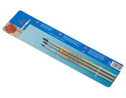 Набір пензлів Поні A Plus 3 шт А-982