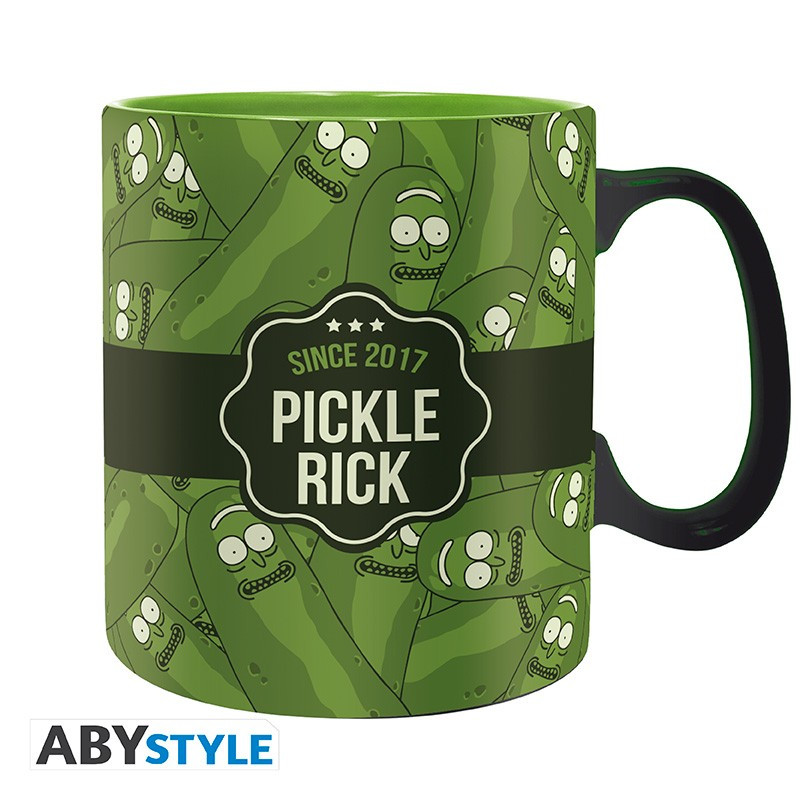 Чашка RICK AND MORTY Pickle Rick (Рік і Морті) 460 мл