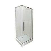 Душова кабіна Veronis KN-16-09 БЕЗ ПІДДОНА Хром 90х90х190