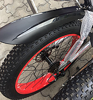 Комплект крылья для фэтбайк 4.0 внедорожник (fat bike) 24-26 пластик