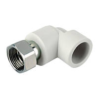 Кут з накидною гайкою ППР KP 20x1/2F