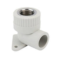 Кут монтажний ППР з внутрішнім різьбленням KP 20x1/2F