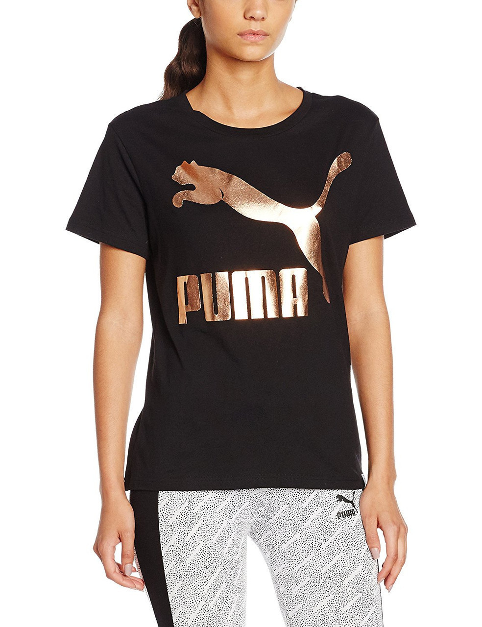 Футболка Женская PUMA Classic женская ( Черная )