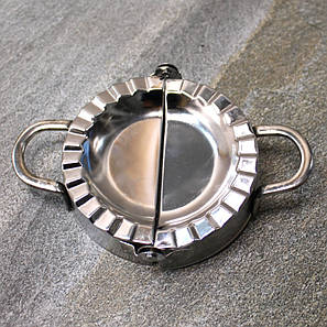 Форма для ліпки вареників з нержавіючої сталі 15*10*3,1 см, фото 2