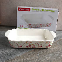 Форма керамічна для запікання 1.3 л Kamille, фото 5