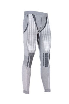 Термолеггінси спортивні чоловічі термоштани з шерстю Haster Alpaca Wool M/L Сірі