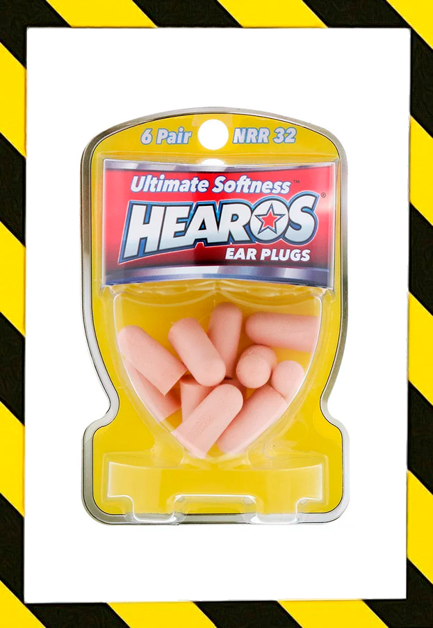 Hearos, Ear Plugs, Ultimate Softness, High, NRR 32, 6 Pair