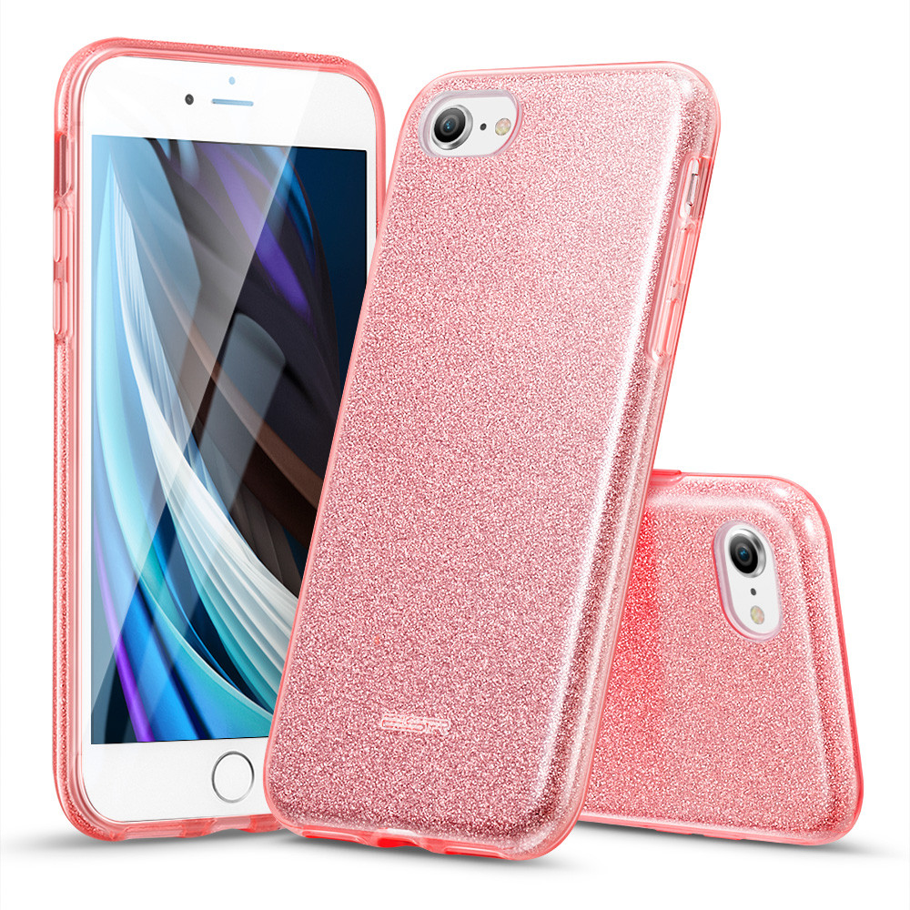 Чехол ESR для iPhone SE 2022/ 2020/ 8/ 7, Makeup Glitter, Rose Gold (3C01194870201)