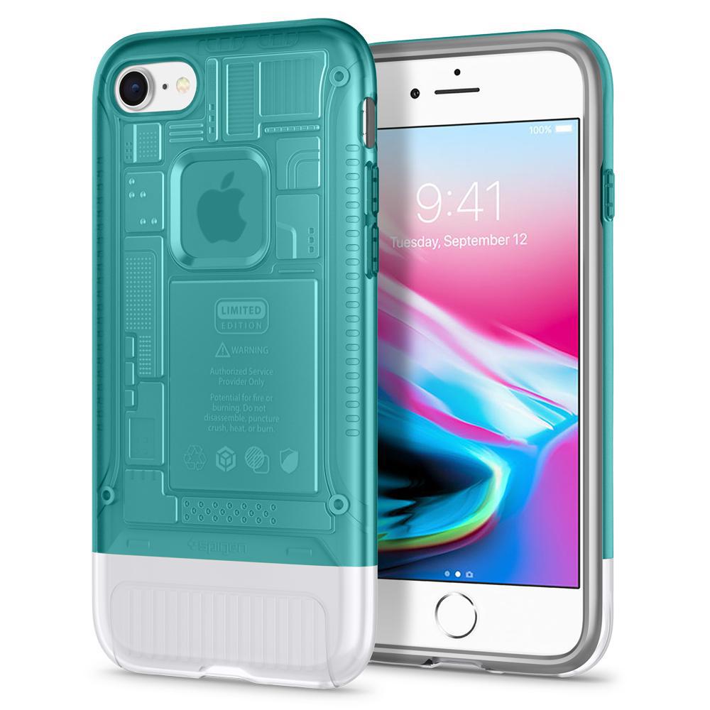 Чохол Spigen для iPhone 8 /7 Classic C1, Bondi Blue (054CS24401)