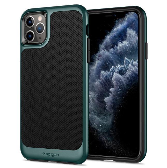 Чохол Spigen для iPhone 11 Pro Max Neo Hybrid, Midnight Green (ACS00415)