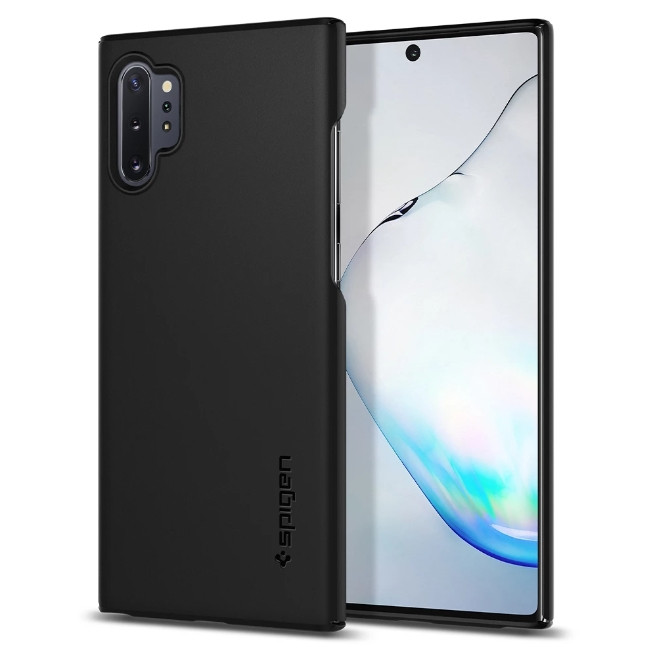 Чохол Spigen для Samsung Galaxy Note 10 Plus / 10 Plus 5G Thin Fit, Black (627CS27325)