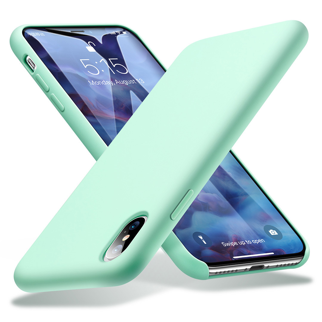 Чохол ESR для iPhone XS/X Yippee Soft, Mint (4894240070932)