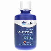 Жидкий витамин Д3 (Liquid vitamin D3) 5000 МЕ 473 мл со вкусом тропической вишни