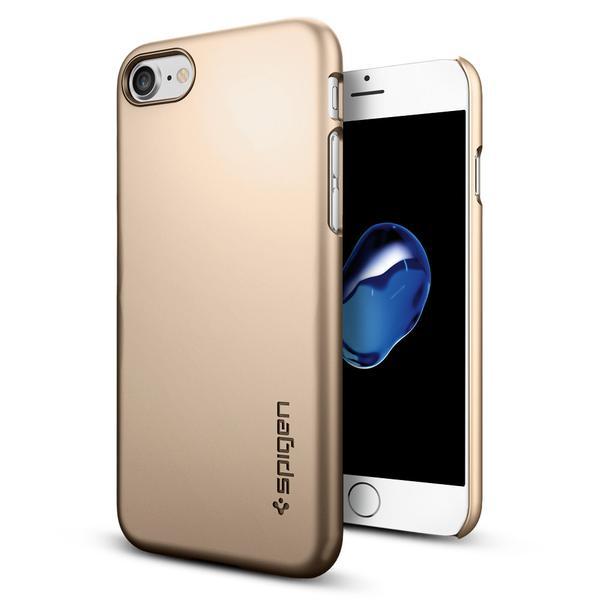 Чехол Spigen для iPhone SE 2022/ 2020/ 8/ 7 Thin Fit, Champagne Gold (042CS20732)