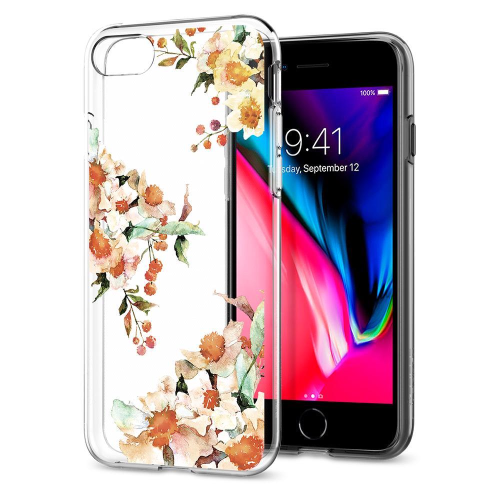 Чехол Spigen для iPhone SE 2022/ 2020/ 8/ 7 Liquid Crystal Aquarelle, Primrose (054CS22783), фото 1
