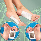 Турмаліновий стопний пластир для чищення крові та лімфи Векового Сходу 20 штук, фото 3