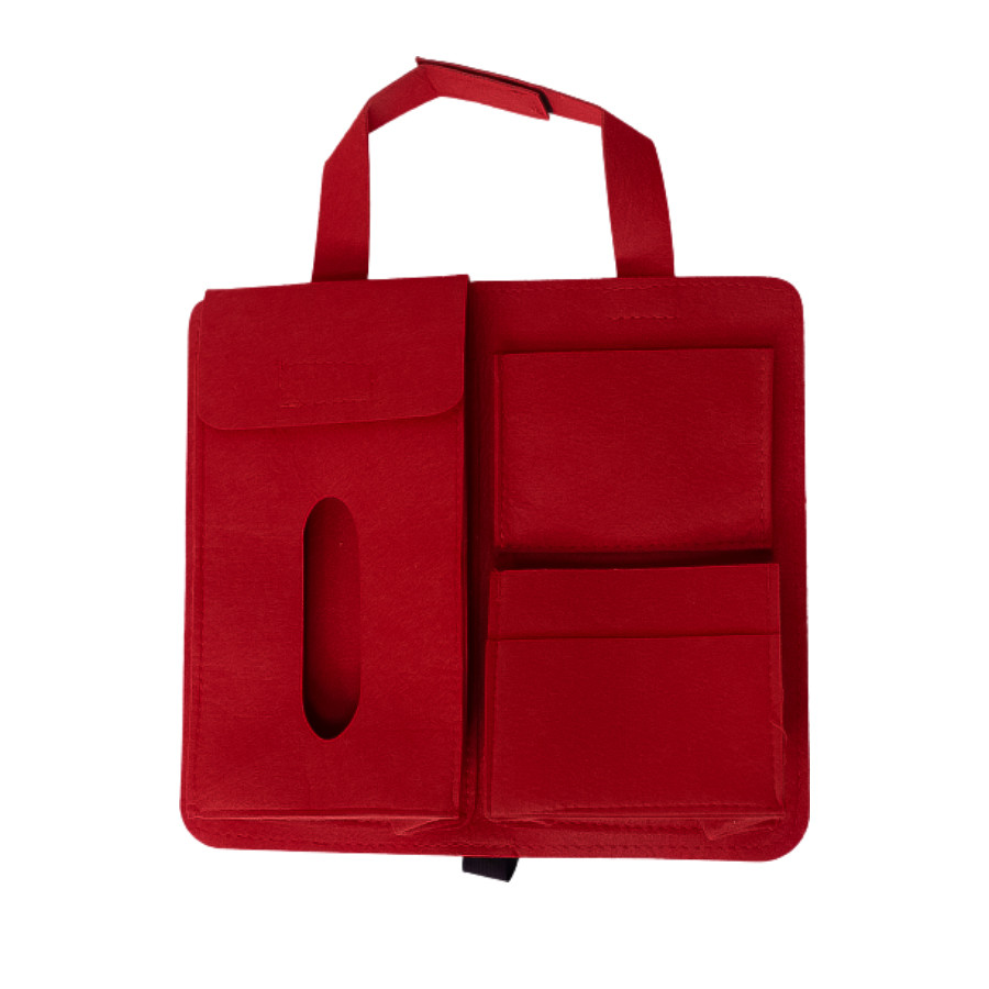 Сумка навісна на крісло авто червона, фото 1