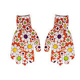 Рукавички жіночі Квіти, фото 2