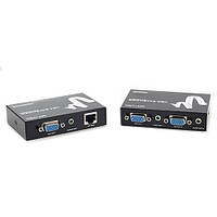 Подовжувач VGA по кабелю вита пара CAT 5e / CAT 6 до 300м, MT-300T MT-Viki
