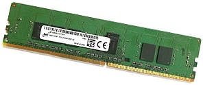 Серверна оперативна пам'ять Micron DDR4 4Gb 2133MHz 17000R CL15 ECC (MTA9ASF51272PZ) Б/В Під сервіс