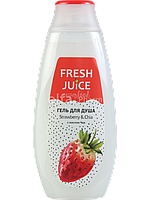 Гель для душу Superfood Strawberry & Chia 400 мл Fresh Juice