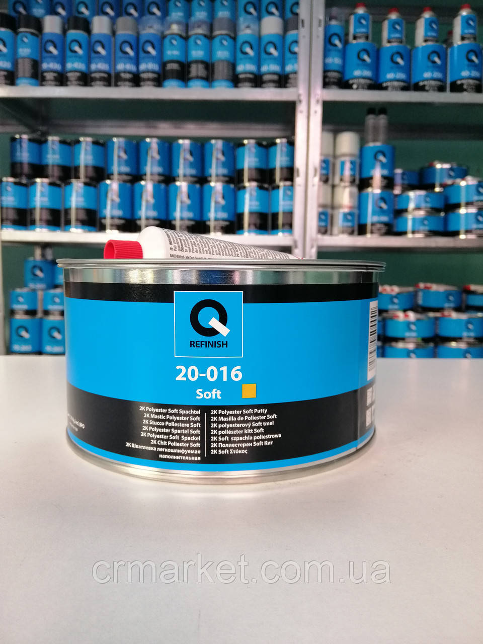 Шпаклівка універсальна SOFT (1,7кг), Q-REFINISH 20-016, фото 1