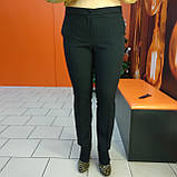 Жіночі чорні брюки штани гумка 56р, фото 7